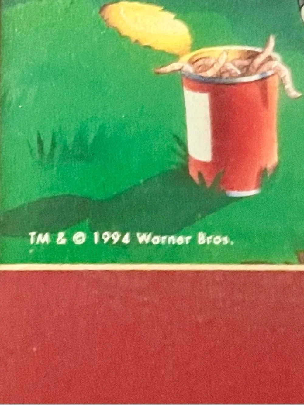 Warner Bros. Cartoon Trio Frames with Red and Yellow Mats